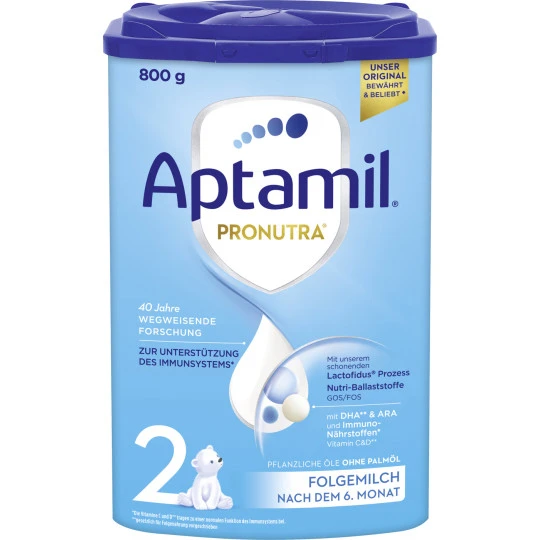 Pronutra 2 nach dem 6. Monat 800G Aptamil Pronutra 2 Nach Dem 6. Monat 800G -Geschäft Für Körperpflegeprodukte aptamil 2 800g