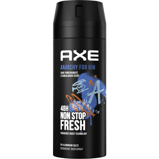 Bodyspray Anarchy 150ML Axe Bodyspray Anarchy 150ML -Geschäft Für Körperpflegeprodukte