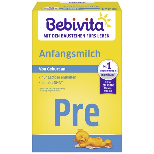Anfangsmilch Pre 500G Anfangsmilch Pre 500G -Geschäft Für Körperpflegeprodukte bebivita pre anfangsmilch 500g