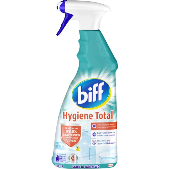 Hygiene Total 750ML Hygiene Total 750ML -Geschäft Für Körperpflegeprodukte biff hygiene total 750ml