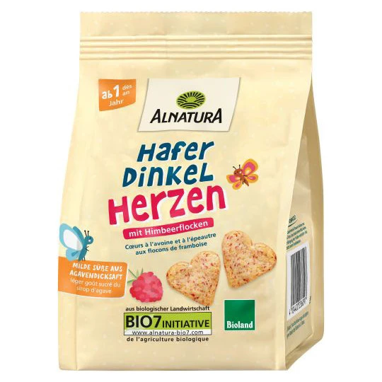 Bio Hafer Dinkel Herzen 125G Bio Hafer Dinkel Herzen 125G -Geschäft Für Körperpflegeprodukte bio alnatura haferdinkelherzen bioland 125g
