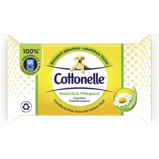 Feuchtes Toilettenpapier Natürlich Pflegend Kamille & Aloe Vera 42ST Feuchtes Toilettenpapier Natürlich Pflegend Kamille & Aloe Vera 42ST -Geschäft Für Körperpflegeprodukte cottonelle feuchtes toilettenpapier natamp252rlich pflegend kamilleampampaloe vera nf 42st