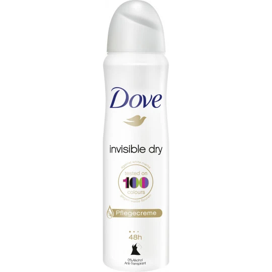 Invisible Dry Anti-Transpirant 150ML DOVE Invisible Dry Anti-Transpirant 150ML -Geschäft Für Körperpflegeprodukte dove deospray invisible dry1