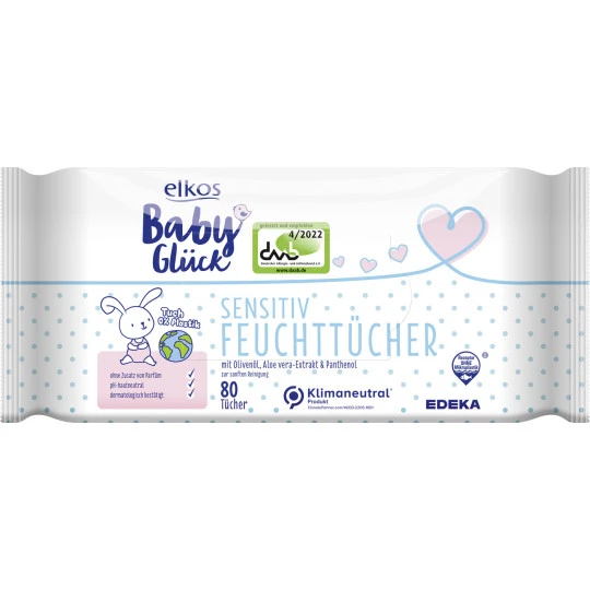 Baby Glück Sensitiv Feuchttücher 2x 80ST Baby Glück Sensitiv Feuchttücher 2x 80ST -Geschäft Für Körperpflegeprodukte