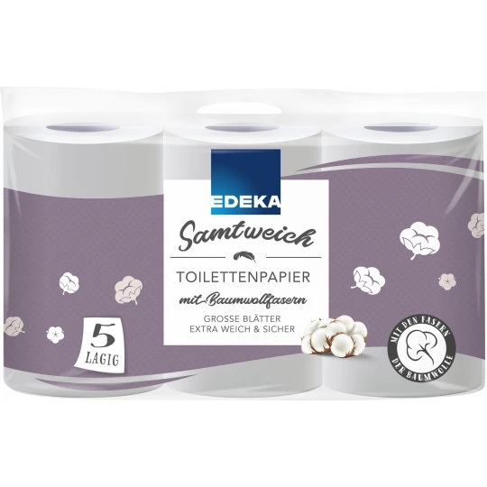 Toilettenpapier samtweich 5-lagig 6x 130 Blatt Toilettenpapier Samtweich 5-lagig 6x 130 Blatt -Geschäft Für Körperpflegeprodukte