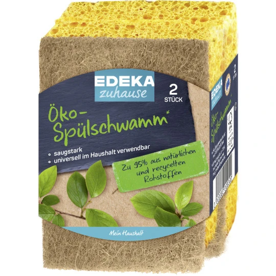 zuhause ökologischer Spülschwamm 2ST Zuhause ökologischer Spülschwamm 2ST -Geschäft Für Körperpflegeprodukte edeka zuhause amp214kologischer spamp252lschwamm 2st