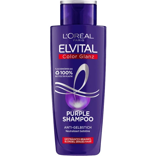 Elvital Color Glanz Purple Shampoo 200ML L'Oreal Elvital Color Glanz Purple Shampoo 200ML -Geschäft Für Körperpflegeprodukte elvitalcolorglanzpurple