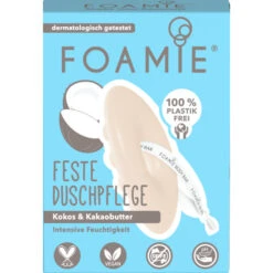 Feste Duschpflege Kokos & Kakaobutter 80G