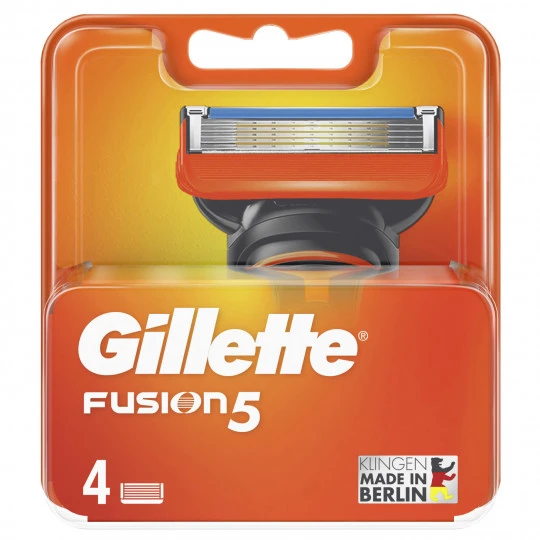 Fusion5 Rasierklingen 4ST Gillette® Fusion5 Rasierklingen 4ST -Geschäft Für Körperpflegeprodukte gillette fusion5 rasierklingen 4st