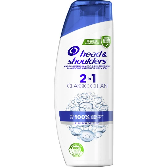 & Shoulders 2in1 Shampoo Classic Clean 250ML Head & Shoulders 2in1 Shampoo Classic Clean 250ML -Geschäft Für Körperpflegeprodukte headampampshoulders 2in1 shampoo classic clean 250ml