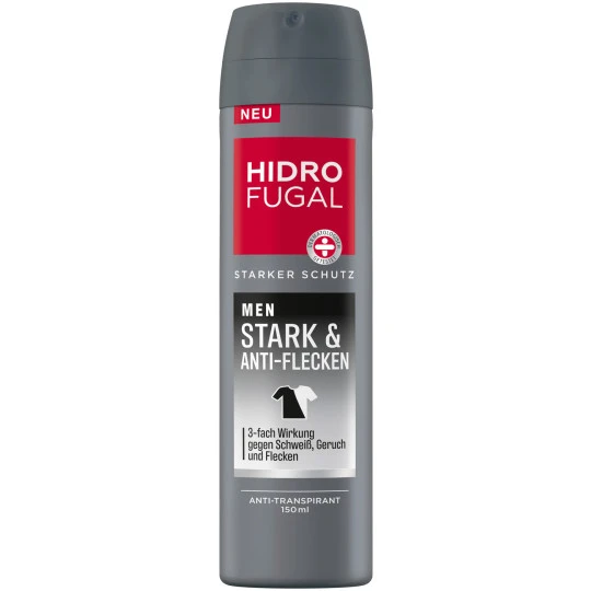 Men Anti-Transpirant Stark & Anti-Flecken 150ML Men Anti-Transpirant Stark & Anti-Flecken 150ML -Geschäft Für Körperpflegeprodukte hidrofugal men deospray starkampampantiflecken 150ml