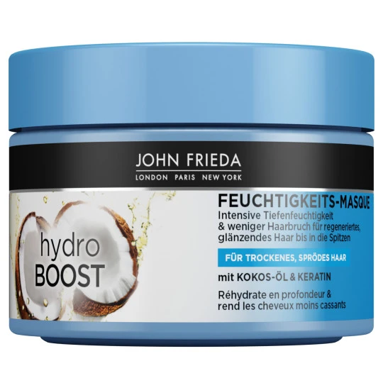 Frieda Hydro Boost Feuchtigkeit-Masque 250ML John Frieda Hydro Boost Feuchtigkeit-Masque 250ML -Geschäft Für Körperpflegeprodukte john frieda hydro boost feuchtigkeitkur trockenesspramp246des haar 250ml