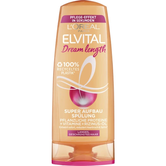 Elvital Dream Length Super Aufbau Spülung 250ML L'Oreal Elvital Dream Length Super Aufbau Spülung 250ML -Geschäft Für Körperpflegeprodukte l039oreal elvital dream length super aufbau splung 250 ml
