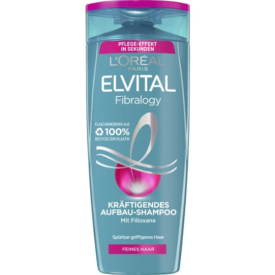 Elvital Fibralogy Kräftigendes Aufbau-Shampoo 300ML L'Oreal Elvital Fibralogy Kräftigendes Aufbau-Shampoo 300ML -Geschäft Für Körperpflegeprodukte l039oreal elvital fibralogy haarflleaufbau shampoo 03 ltr
