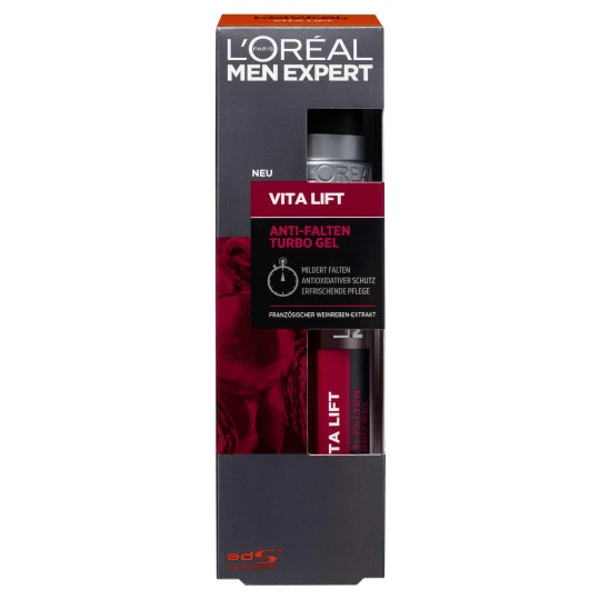 L'Oreal Men Expert Vita Lift Anti Falten Turbo Gel 50ML -Geschäft Für Körperpflegeprodukte