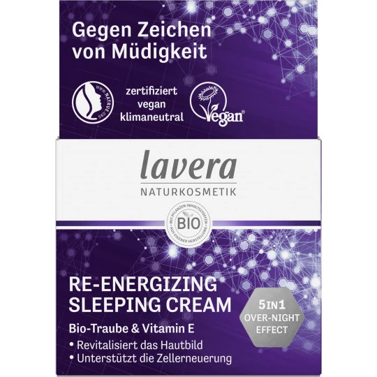 Naturkosmetik Re-Energizing Sleeping Cream 50ML Lavera Naturkosmetik Re-Energizing Sleeping Cream 50ML -Geschäft Für Körperpflegeprodukte lavera reenergizing sleeping cream 50ml