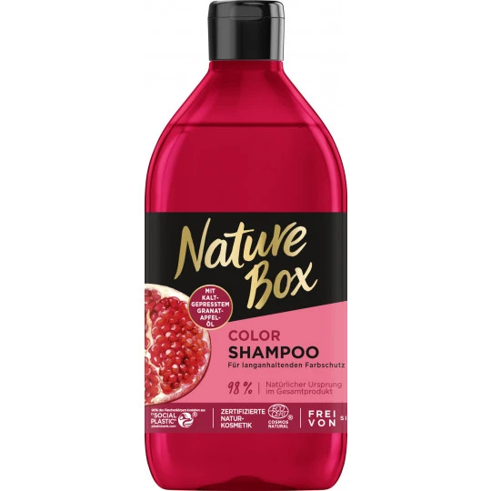 Nature Box Color Shampoo Granatapfelöl 385ML -Geschäft Für Körperpflegeprodukte