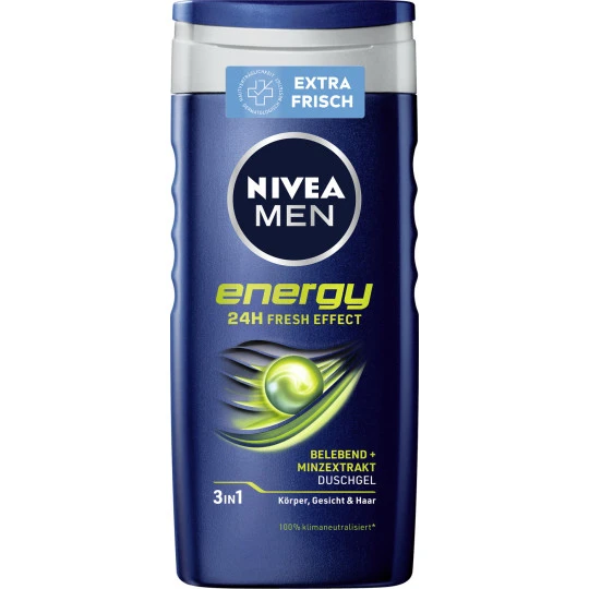 Men 3in1 Duschgel Energy 24H Fresh Effect 250ML NIVEA Men 3in1 Duschgel Energy 24H Fresh Effect 250ML -Geschäft Für Körperpflegeprodukte nivea men 3in1 duschgel energy 24h fresh effect 250ml