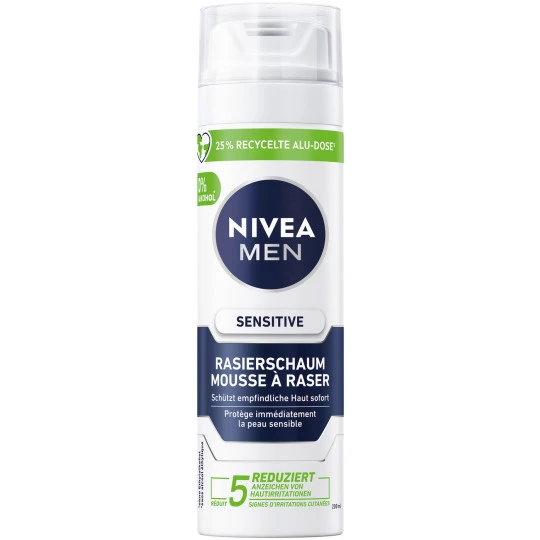 Men Rasierschaum Sensitive 200ML NIVEA Men Rasierschaum Sensitive 200ML -Geschäft Für Körperpflegeprodukte nivea men rasierschaum sensitive 200ml1