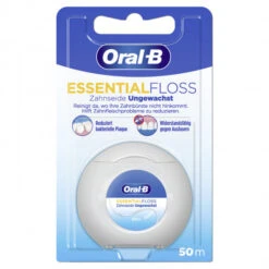 Oral B Essential Floss Zahnseide Ungewachst 50M 1ST