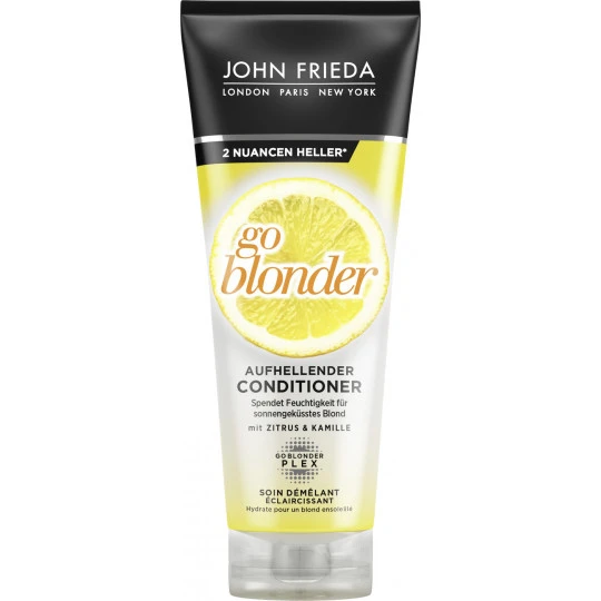 Frieda Go Blonder Aufhellender Conditioner 250ML John Frieda Go Blonder Aufhellender Conditioner 250ML -Geschäft Für Körperpflegeprodukte sheer blonde go blonder aufhellender conditioner 250ml