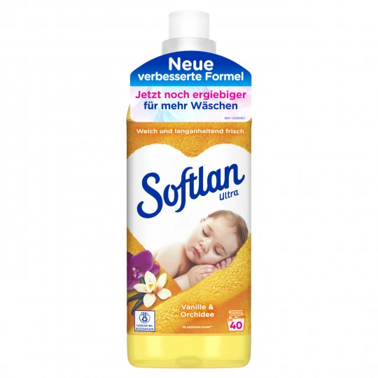 Ultra Weichspüler Vanille & Orchidee 1L 40WL Ultra Weichspüler Vanille & Orchidee 1L 40WL -Geschäft Für Körperpflegeprodukte softlan ultra weichspamp252ler vanilleampamporchidee 40wl 1l