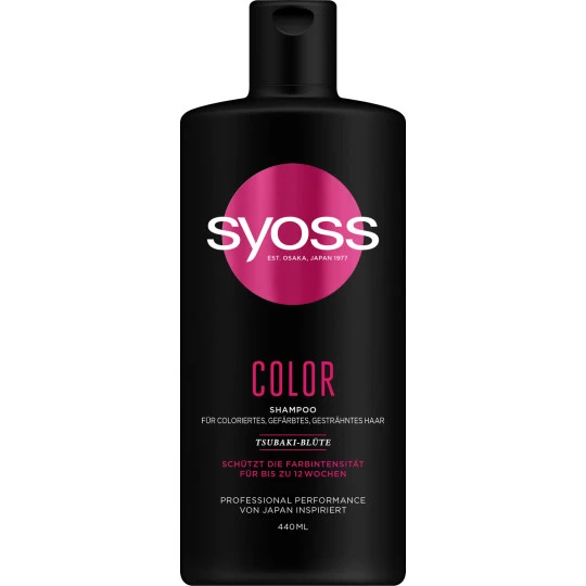Color Shampoo 440ML Syoss Color Shampoo 440ML -Geschäft Für Körperpflegeprodukte syoss colorshampoo 440ml