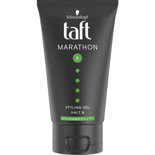 Taft Marathon Power Styling Gel Halt 6 150ML Schwarzkopf Taft Marathon Power Styling Gel Halt 6 150ML -Geschäft Für Körperpflegeprodukte taft gel marathon power sehr starker halt 6 150ml