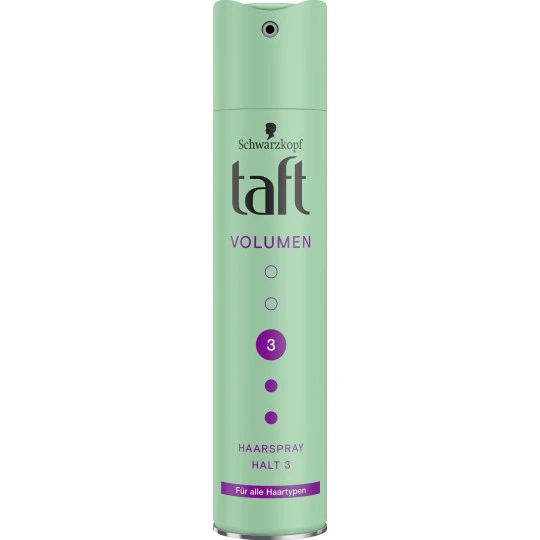 Schwarzkopf Taft Volumen Haarspray Halt 3 250ML -Geschäft Für Körperpflegeprodukte taft haarspray volumen alle haartypen 250ml