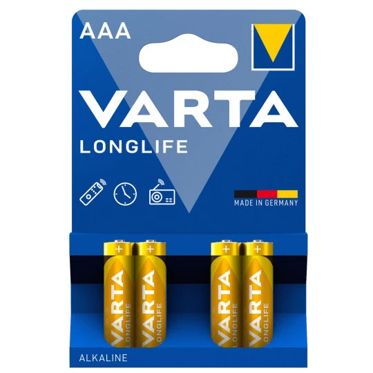 Longlife Micro AAA Batterien 4ST Varta Longlife Micro AAA Batterien 4ST -Geschäft Für Körperpflegeprodukte varta longlife micro aaa lr03 4st