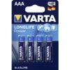 Varta Longlife Power AAA 4ST -Geschäft Für Körperpflegeprodukte varta longlife power aaa 4st