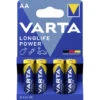 Varta Longlife Power Mignon AA Batterien 4ST -Geschäft Für Körperpflegeprodukte varta longlife power mignon aa 15v 4st