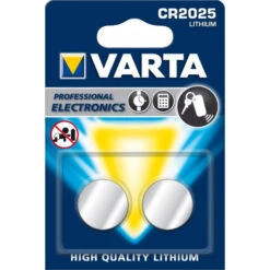 Varta Knopfzelle CR 2025 Lithium 2ST