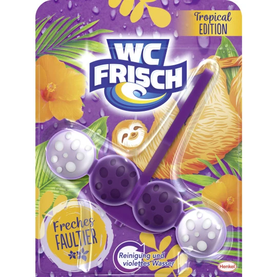 Frisch Tropical Edition Freches Faultier 50G Frisch Tropical Edition Freches Faultier 50G -Geschäft Für Körperpflegeprodukte wc frisch kraft aktiv freches faultier 50g